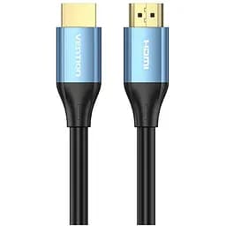Кабель HDMI M - M, 12.0 м, V1.4, 4K 60Гц,PVC, Aluminum alloy Type синій Vention - мініатюра 2