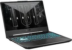 Ноутбук ASUS TUF Gaming A15 FA506NF-HN031 15.6' FHD IPS, AMD R5-7535HS, 16GB, F512GB, NVD2050-4, NoOS, Чорний (90NR0JE7-M004M0) - мініатюра 2