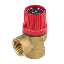 Запобіжний клапан Karro KR526 для систем опалення 1/2" ВВ 2,5 бар 30412