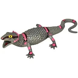 Игрушка Bambi Ящерица тянучка 20 см серая B6328-115T