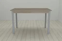 Стіл кухонний Ferrum-decor Беніта 75x120x60 Сірий ДСП Сонома Трюфель 16мм (FRD-106271)