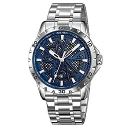 Наручные часы мужские 9337SIBU Silver-Blue Skmei acs0030894