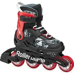 Дитячі ролики Rollerblade Microblade SL 33-36,5 Чорний-Червоний