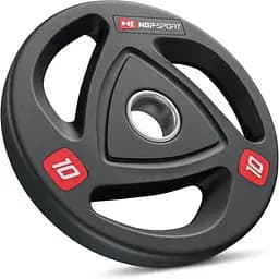 Диск олімпійський Hop-Sport 10кг - мініатюра 2