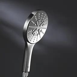 Ручний душ 3 режими струменя Grohe Rainshower Smartactive 130 26574000, Хром - мініатюра 9