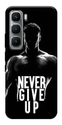 Чехол itsPrint Never give up для Infinix Hot 60i