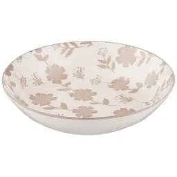 Тарілка супова Ardesto  Ravenna порцеляна 790 мл 20 см біло-бежевий (AR1320R)