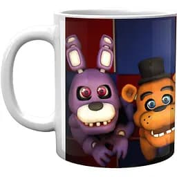 Кружка GeekLand Five Nights At Freddys П'ять ночей з Фредді Четверо аніматроніків FN.02.388