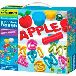 Набор пластилина с формочками 4M Thinking Kits Алфавит (00-04714)