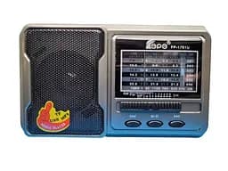 Портативний FM радіоприймач FEPE FP-1780U музичний плеєр Fm Am Sw1-6 8 діапазонів радіо