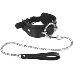 Ошейник с поводком Fetish Tentation Ring and Leash