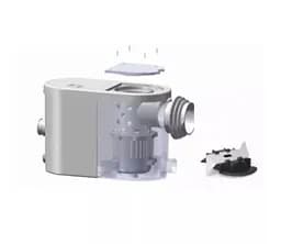 Каналізаційна установка SHIMGE WT 500B 0,5 кВт, Нmax 9 м, Qmax 125 л/хв - мініатюра 2