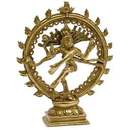 Танцюючий Шива бронзовий 16,5х13,5х4,5 см (natraj med ring 8"mt)