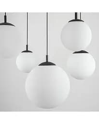Підвісний світильник TK Lighting 4791 Esme E27 5x15W IP20 Bk - мініатюра 4
