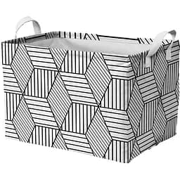 Кошик Idea Home Geometry тканинний 45x30x28 см (TC-34 ткан. Geometry)
