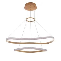 Люстра подвесная Brille светодиодная 40W WW G (BR-01 693S/2)