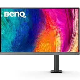 Монітор TFT 27" BenQ PD2706UA, 4K UHD, IPS, 99% sRGB, HDR10, HDMI, DP, USB-C, USB-hub, HAS, колонки (9H.LLKLB.QEE) - мініатюра 8