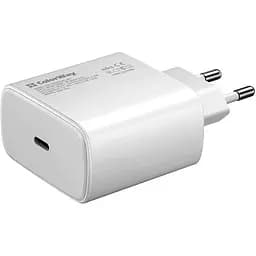 Сетевое зарядное устройство ColorWay Power Delivery Port PPS USB Type-C (45W) White