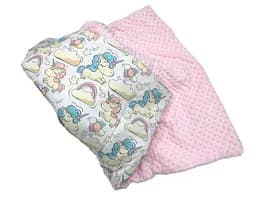 Плед з плюшем Moontime 100x80 см "Єдинорожки"