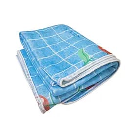 Простирадло електричне Electric Blanket 150×170 см, з підігрівом, двошарове, поліестер, блакитне - мініатюра 2