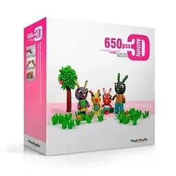 Конструктор Magic Nuudles Сім'я зайців, 650 деталей (6535)
