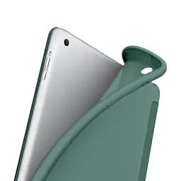 Чохол-книжка BeCover Tri Fold Soft TPU Silicone для Apple iPad 9.7 2017/2018 A1822/A1823/A1893/A1954 Dark Green (711129) - мініатюра 3