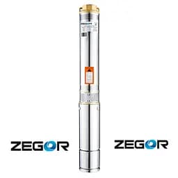 Насос глибинний відцентровий Zegor 4SDM414-1,1 кабель 8 м + ремкомплект 30412 - мініатюра 2