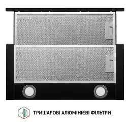 Витяжка телескопічна Perfelli TL 6212 BL 700 LED - мініатюра 7