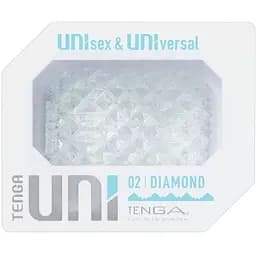 Мастурбатор Tenga Uni 02 Diamond прозорий