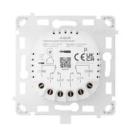Розумний вимикач Ajax LightCore (2-gang/2-way) - мініатюра 3