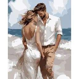 Картина по номерам Santi Романтическая пара 40х50 см (955770)