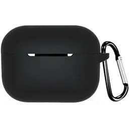 Чохол-накладка DK Apple AirPods Pro 2 | Silicone Candy Friendly з карабіном (black)