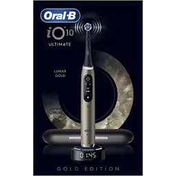 Електрична зубна щітка Oral-B iO 10 Місячно золота  - мініатюра 2