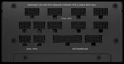 Блок живлення Corsair SF1000L PCIE5 1000W 80+ Gold (CP-9020246-EU) - мініатюра 5