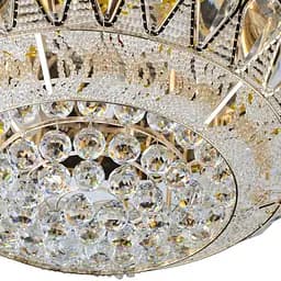 Люстра Brille торт стельова з підсвічуванням LED E14 40W Glass (BCL-607C/9) - мініатюра 2