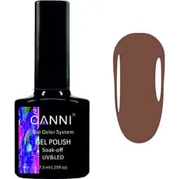 Гель-лак Canni 1056 блiдо-коричневий 7.3 мл