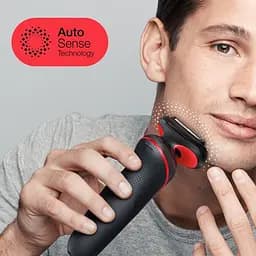 Електробритва Braun Series 5 51-R1000s Black/Red - мініатюра 4
