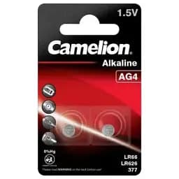 Батарейка Camelion AG4/LR66 Alkaline х 2 Camelion (AG4-BP2)