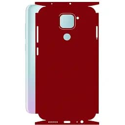 Захисна плівка StatusSKIN для Xiaomi Redmi Note 9 Корпус Вініл Металік червоний