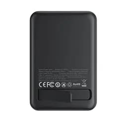 Зовнішній акумулятор - бездротовий магнітний XO PR231 magnetic 15W 10000mAh чорний - мініатюра 3
