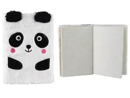 Блокнот пухнастий Panda, А5, 80 аркушів, 70 г/м² (В асортименті)