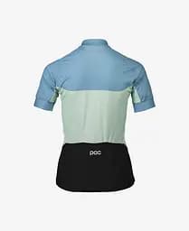 Велоджерсі жіноче POC Essential Road Light Jersey S Блакитний-Салатовий - мініатюра 5