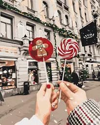 Набор для росписи по номерам Сладкий праздник ©Оксана Воробей, 40x50 см, BS53375