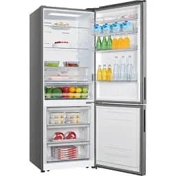 Холодильник Gorenje з нижн. мороз. камерою висота 200 см глибина 70 см 347(109) л А++ NF дисплей інвертор нерж. - мініатюра 5