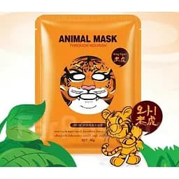 Маска для обличчя Bioaqua Animal Tiger Supple, 30 г - мініатюра 3