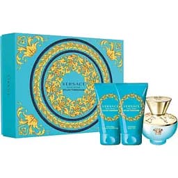 Набір Versace Dylan Turquoise pour Femme 50 мл туалетна вода , 50 мл гель для тіла , 50 мл лосьон для тіла
