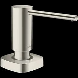 Дозатор кухонний Hansgrohe A71 500 ml врізний Stainless Steel 40468800, Нержавіюча сталь