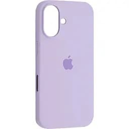 Чехол Silicone Case для Apple iPhone 16 Lavender AA [115061]