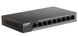 Комутатор D-Link DSS-100E-9P 8xFE PoE, 1xGE, 92W (DSS-100E-9P) - мініатюра 2