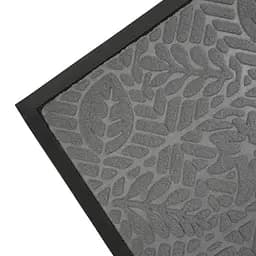 Килимок придверний Eco Fabric Листя з кромкою сірий 40 х 60 см (4060-107) - мініатюра 5